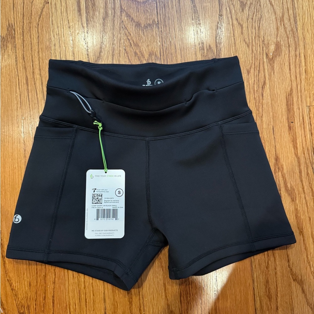 Flipbelt women’s running compression shorts